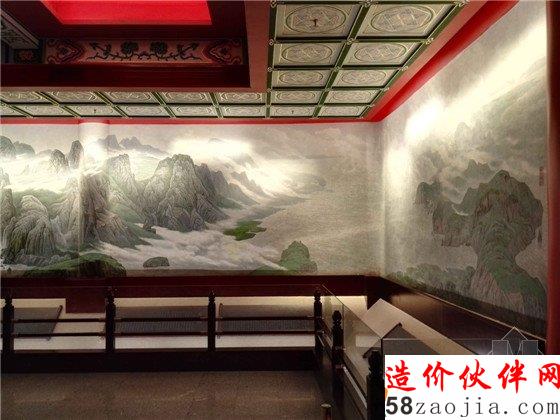 江西地灵长卷壁画