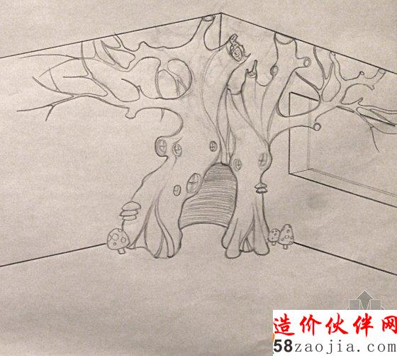 女儿说要童话仙女的大树 然后老爸就真做了!