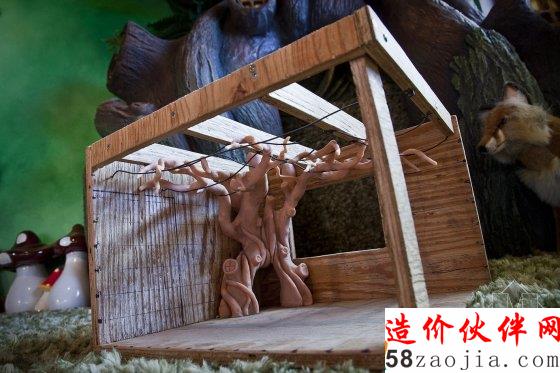 女儿说要童话仙女的大树 然后老爸就真做了!