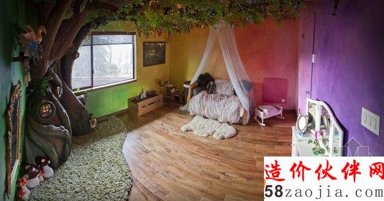 女儿说要童话仙女的大树 然后老爸就真做了!