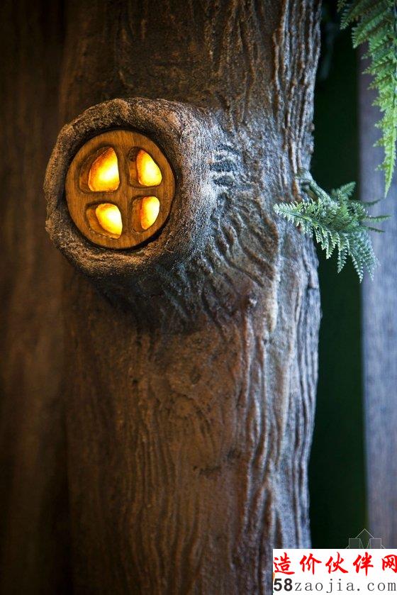 女儿说要童话仙女的大树 然后老爸就真做了!