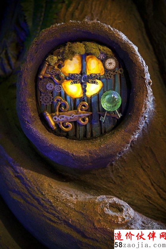 女儿说要童话仙女的大树 然后老爸就真做了!