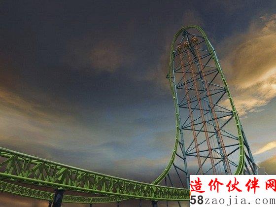 过山车专业户的中国第一建开工了!!!