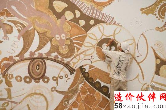 尘土也能用来画画?他用尘土创造满屋子的精灵世界