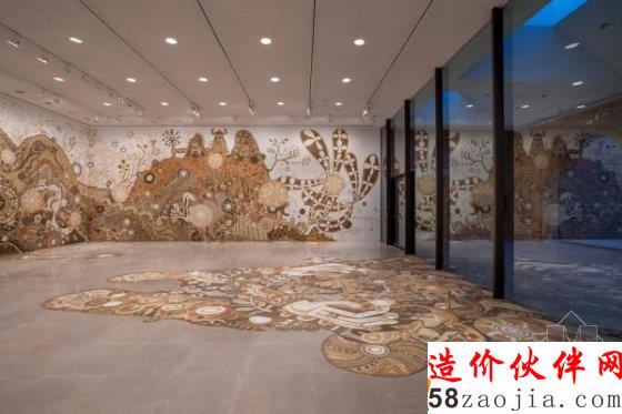 尘土也能用来画画?他用尘土创造满屋子的精灵世界