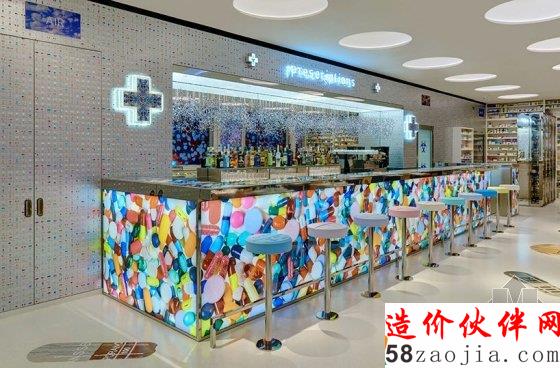 新奇的主题餐厅 竟用药片进行装饰