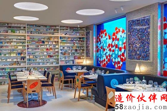 新奇的主题餐厅 竟用药片进行装饰