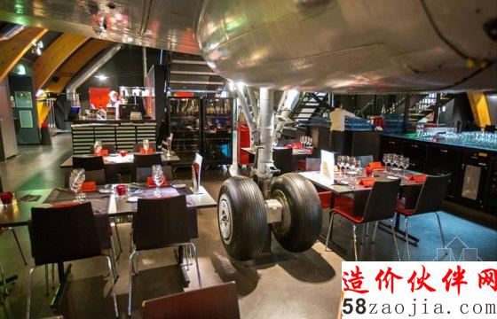 瑞士航空主题餐厅创意新奇 报废飞机变身包厢