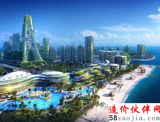 中国开发商欲海外填海造城,斥资400亿美元。