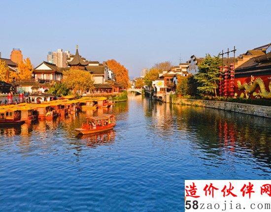 南京将投资60亿加大秦淮河航道整治