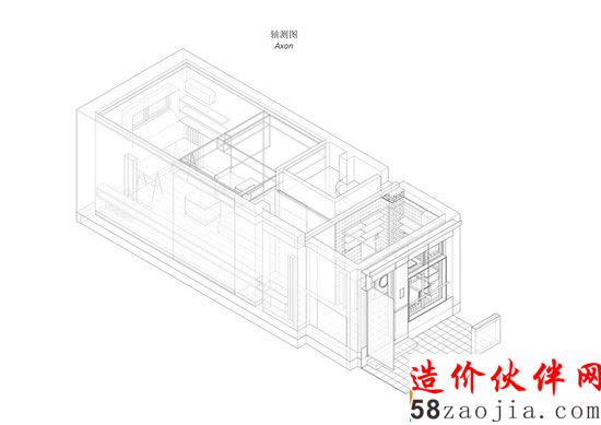 空间创意层出不穷 24平老房变精致暖宅