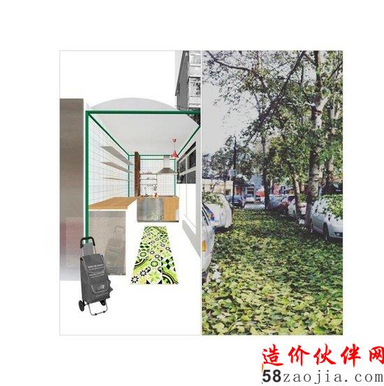 空间创意层出不穷 24平老房变精致暖宅