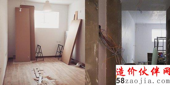 空间创意层出不穷 24平老房变精致暖宅