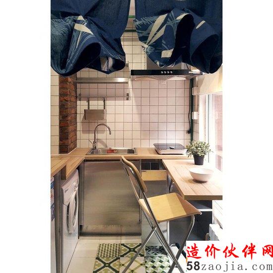 空间创意层出不穷 24平老房变精致暖宅