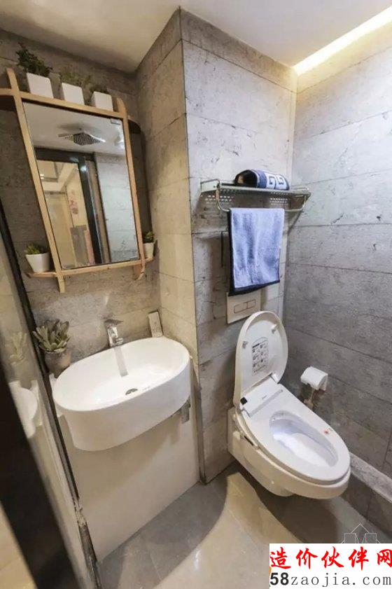 19㎡开间 寸土不让变身四室两厅一厨一卫