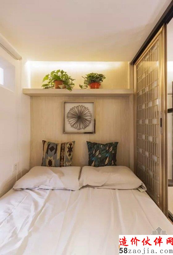 19㎡开间 寸土不让变身四室两厅一厨一卫