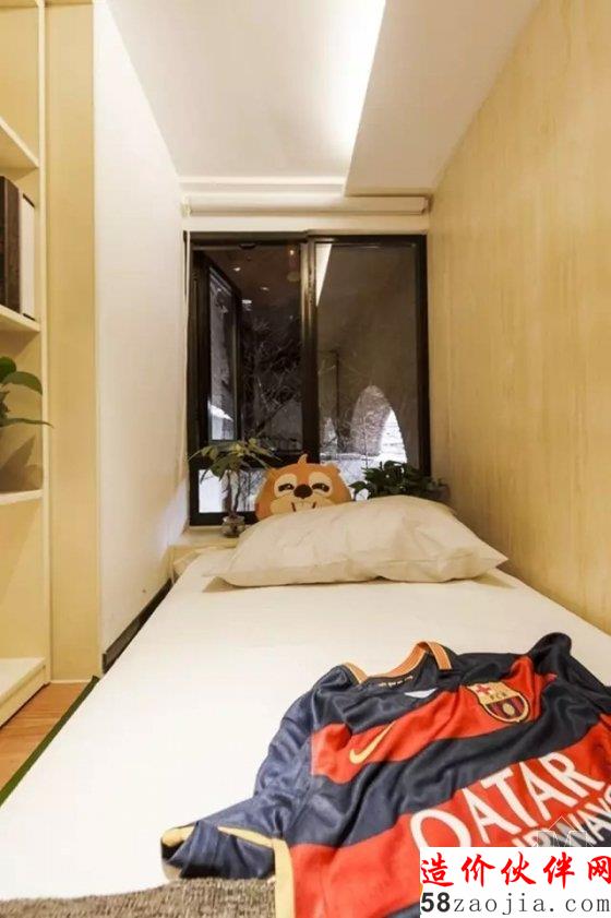 19㎡开间 寸土不让变身四室两厅一厨一卫