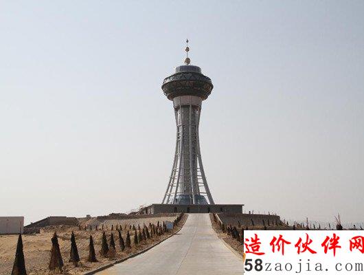 全国最高的沙漠旅游观光塔在宁夏中卫建成