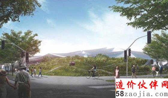 谷歌加州山景城园区重建规划设计项目