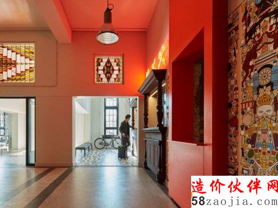 校舍改造青年旅舍的精心之作 氛围活跃有特色