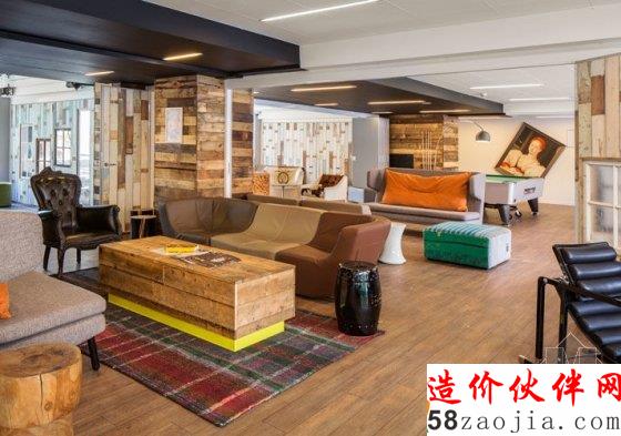 校舍改造青年旅舍的精心之作 氛围活跃有特色