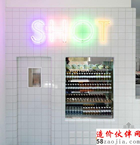 伦敦这间咖啡餐吧,你觉得是实验室还是卫生间风格?