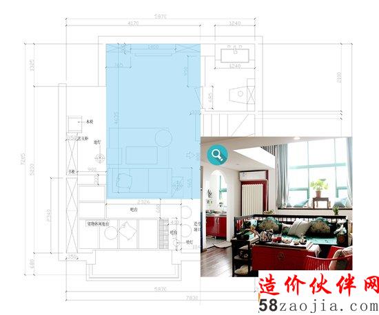 80后北漂夫妻的中式情结 7万打造新中式LOFT