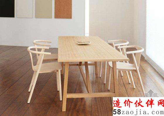 这套简洁直观的厨房系统 用木材营造出高级感