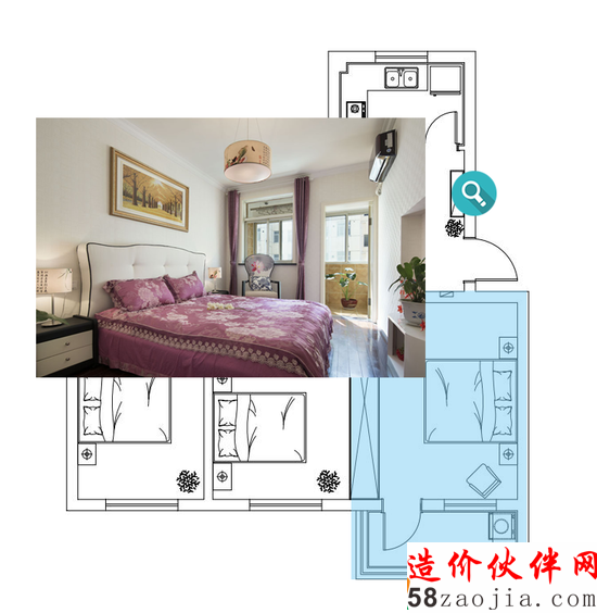 南京老夫妻品位高25万装修80平退休养老房
