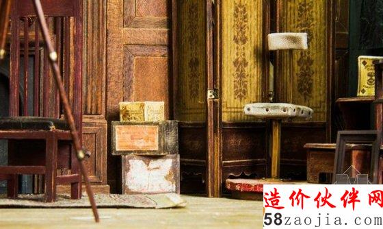 土耳其手工艺人打造出超级逼真的复古影楼模型