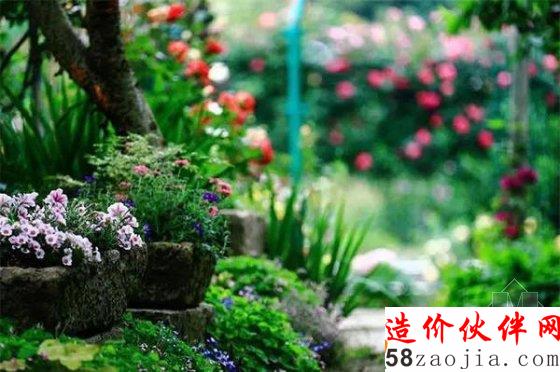 姑娘们不远千里,跑来看他的花园