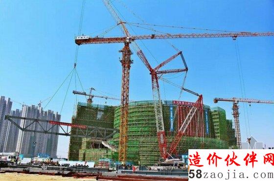 东方影都大剧院顺利完成封顶