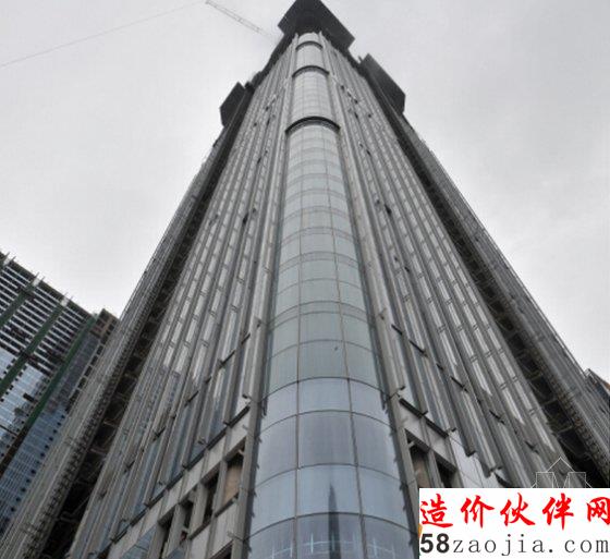 南宁龙光世纪大厦主塔楼核心筒封顶