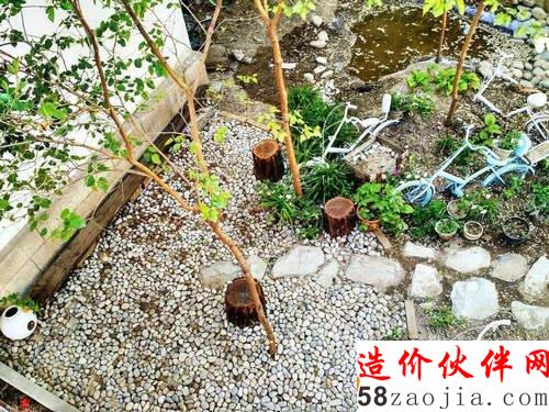 小花园改造中期