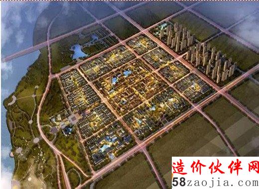 山东临沂重建沂州古城规划图