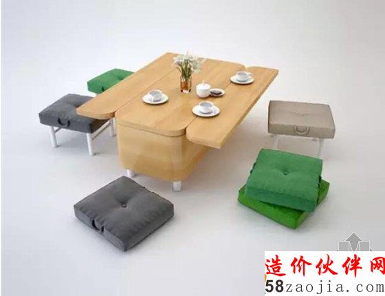 小户型节省空间的聪明设计 满满都是创意