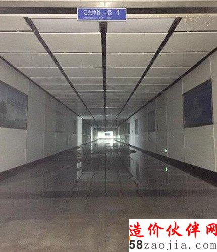 南京一投资千万元过街通道没使用就漏雨