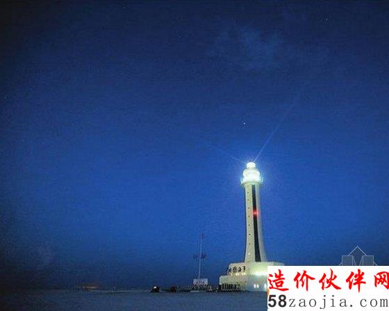 交通运输部在南海渚碧礁举行渚碧灯塔启用仪式