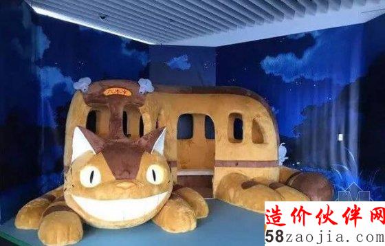 吉卜力博览会开幕 天空之城飞船现身