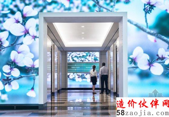 巨幕动态媒体墙 让office每天换新颜