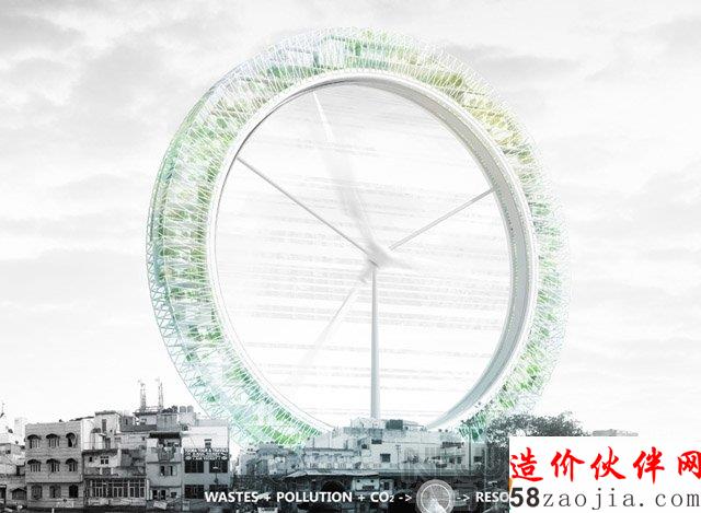 设计师脑洞大开:建筑也加入抗霾队伍