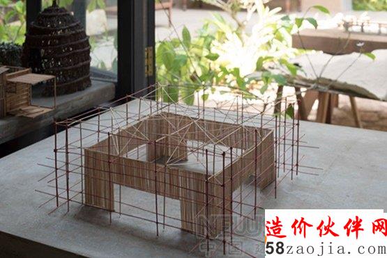 使用竹子和牛粪建造墨尔本展览馆