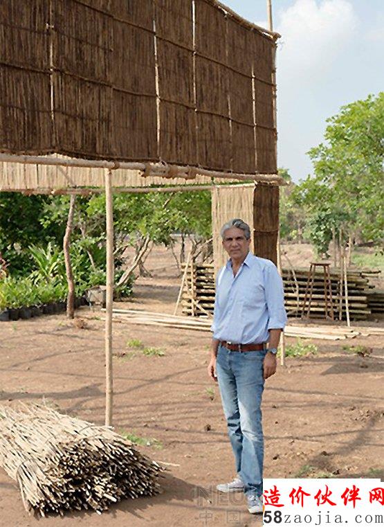 使用竹子和牛粪建造墨尔本展览馆