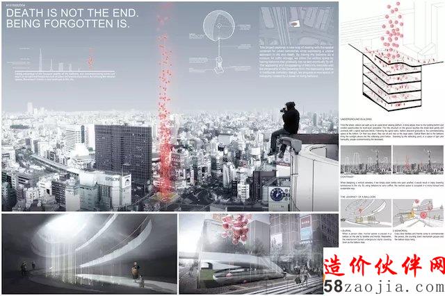 东京垂直墓地:“生”与“死”的对话场