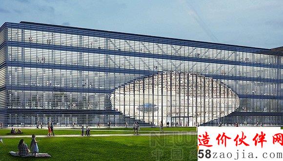 天津新图书馆:恍若在宇宙飞船里读书