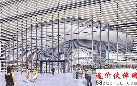 天津新图书馆:恍若在宇宙飞船里读书