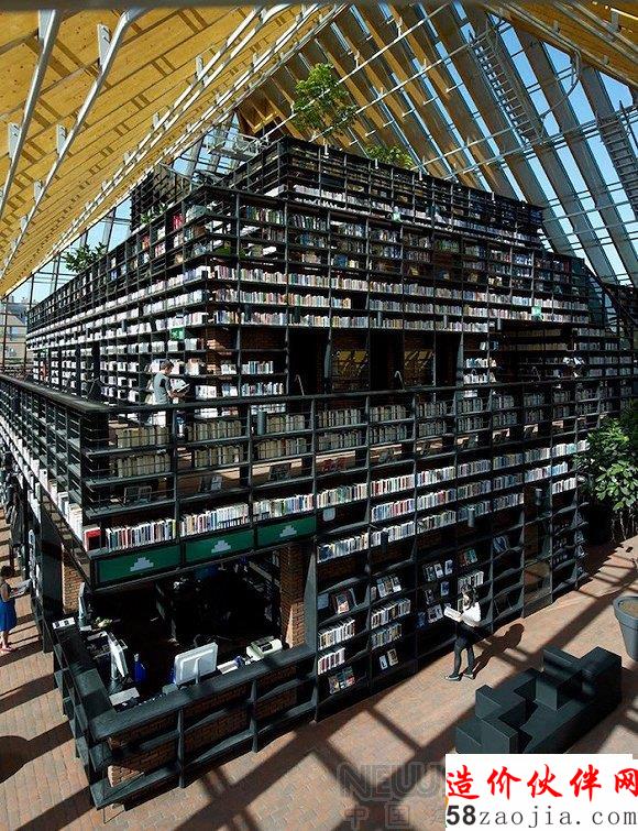 天津新图书馆:恍若在宇宙飞船里读书