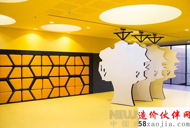 穿梭于色彩中的哥伦比亚校园空间