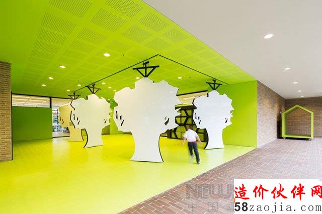 穿梭于色彩中的哥伦比亚校园空间