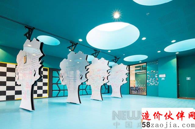 穿梭于色彩中的哥伦比亚校园空间